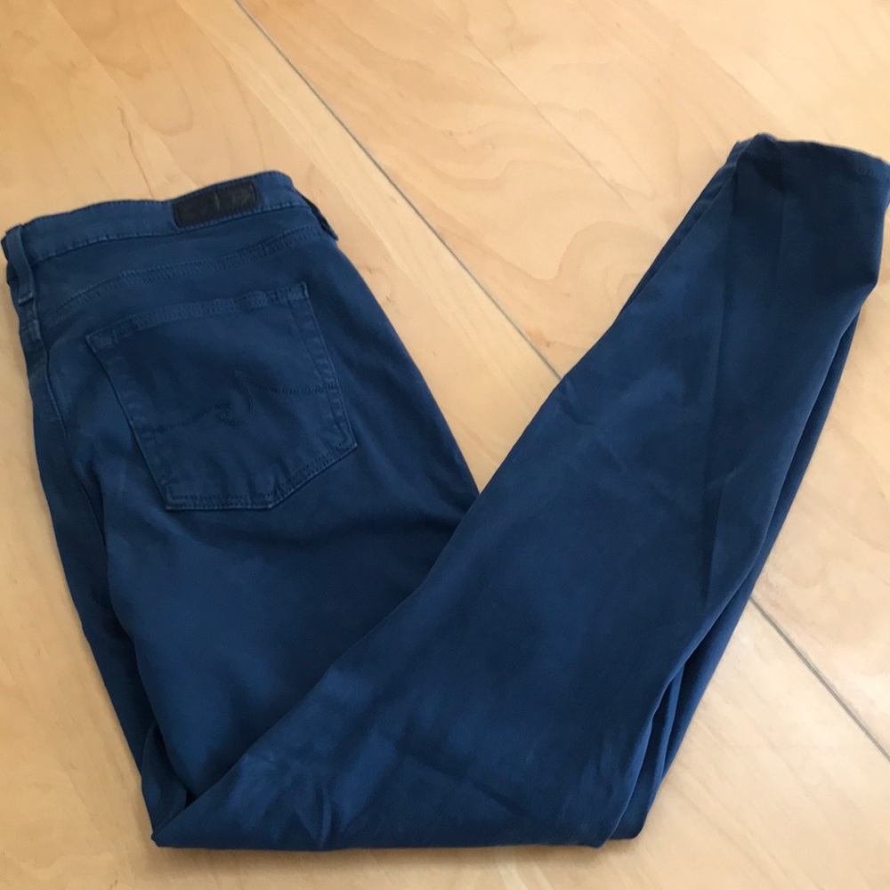 AG Adriano Goldschmied Teal Jeans